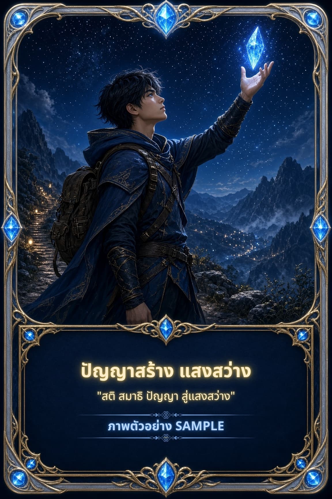 ภาพตัวอย่าง ปัญญาสร้าง แสงสว่าง แบบที่ 1