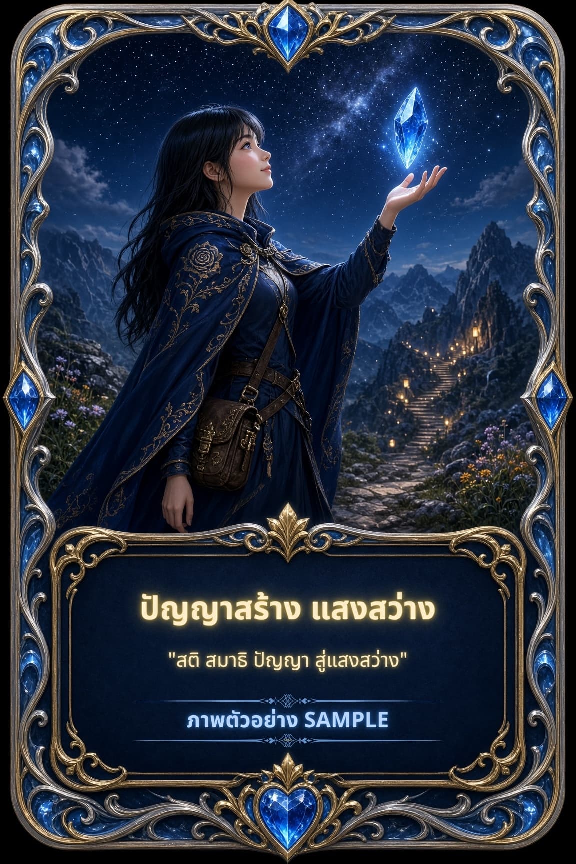 ภาพตัวอย่าง ปัญญาสร้าง แสงสว่าง แบบที่ 2