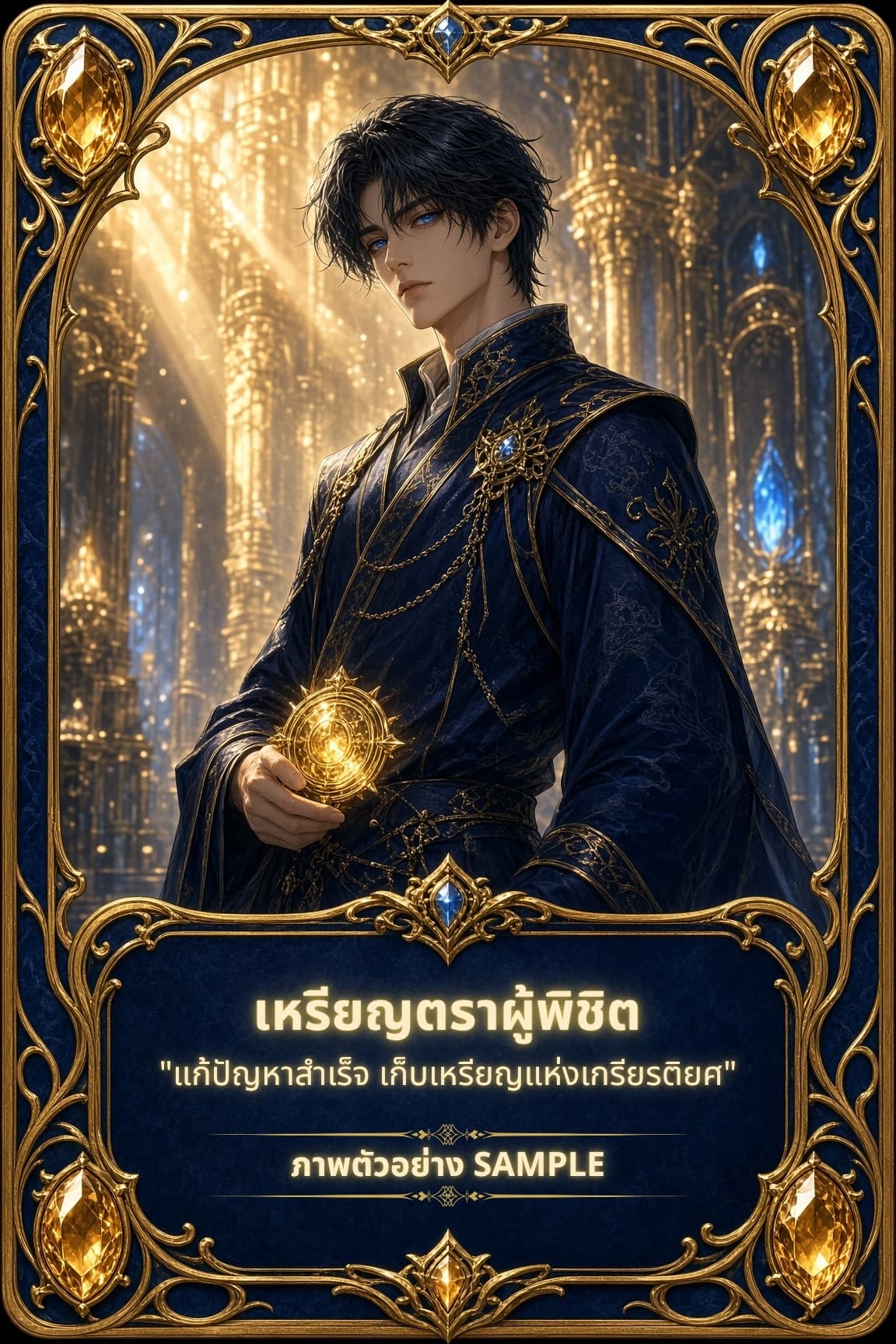 ภาพตัวอย่าง เหรียญตราผู้พิชิต ภาพแนวคิด